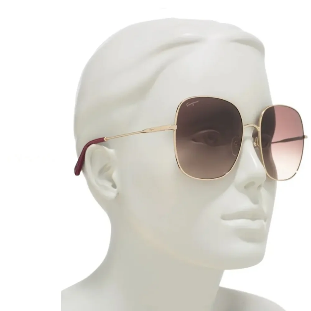 Salvatore Ferragamo rectangular sunglasses